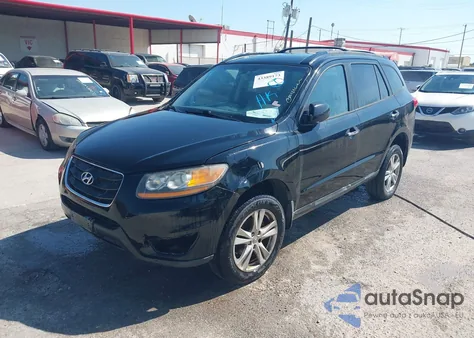 2010 Hyundai Santa Fe Limited V6 from USA, damaged, VIN 5NMSK4AG6AH350580